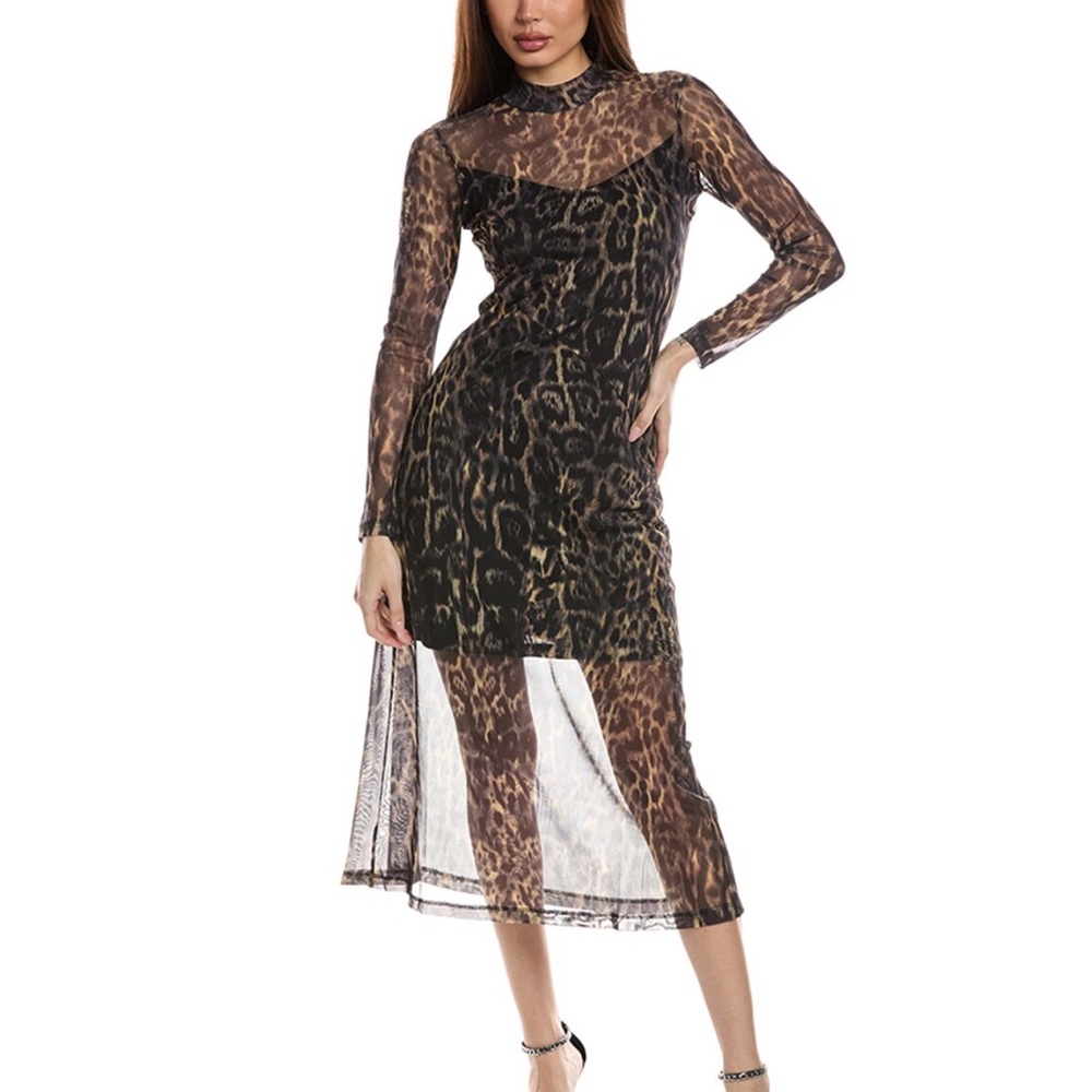 AllSaints Hanna Mesh Dress